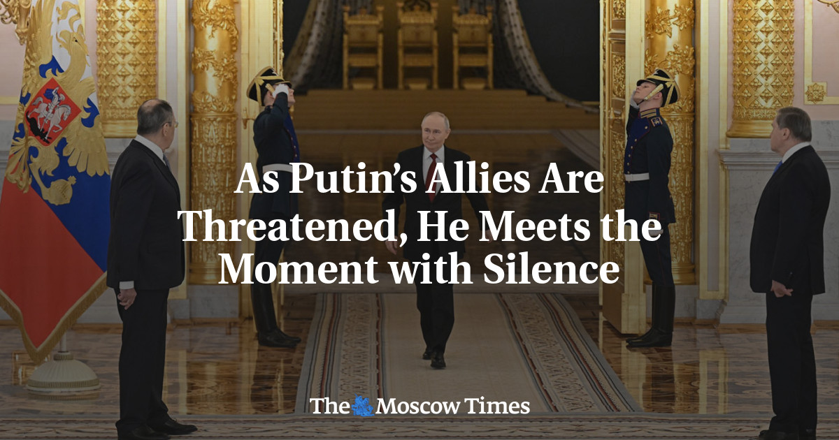 As Putin’s Allies Are Threatened, He Meets the Moment with Silence
