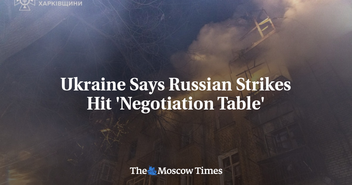 Ukraine Says Deadly Russian Strikes Threaten U.S.-Backed Peace Talks