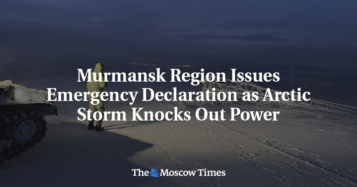 Murmansk Region Issues Emergency Declaration as Arctic Storm Knocks Out Power