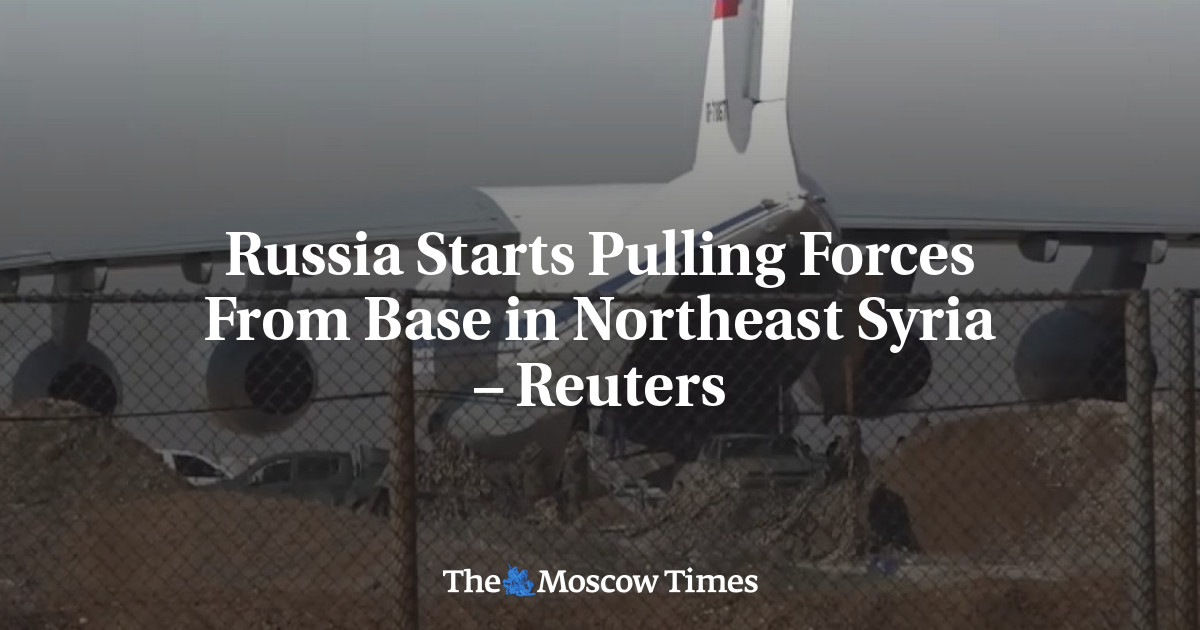 Russia Starts Pulling Forces From Base in Northeast Syria – Reuters