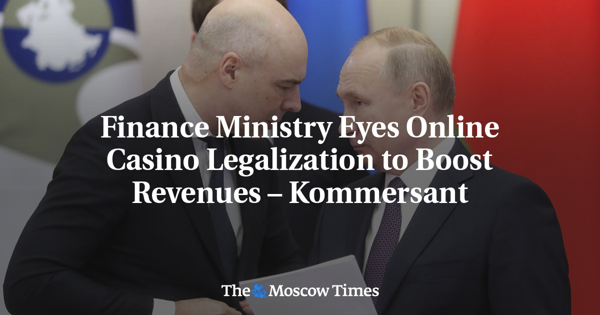 Finance Ministry Eyes Online Casino Legalization to Boost Revenues – Kommersant