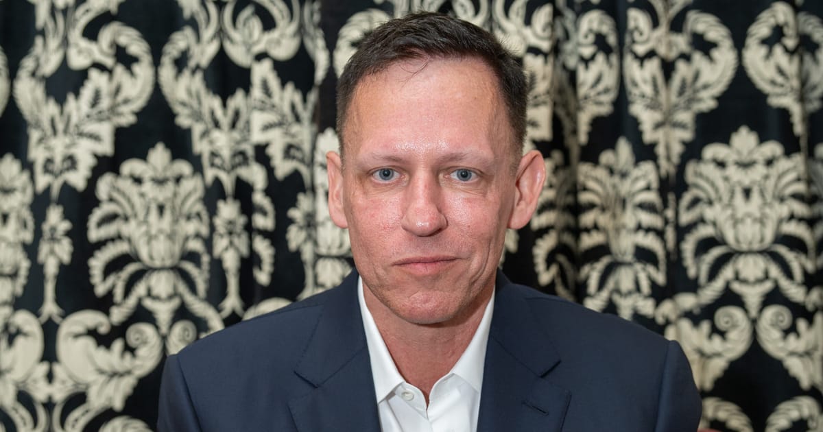 Trump ally and tech billionaire Peter Thiel brings Antichrist warning to Paris – POLITICO