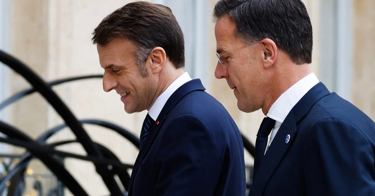 France snaps back at NATO chief Rutte in feud over Europe’s defense muscle – POLITICO