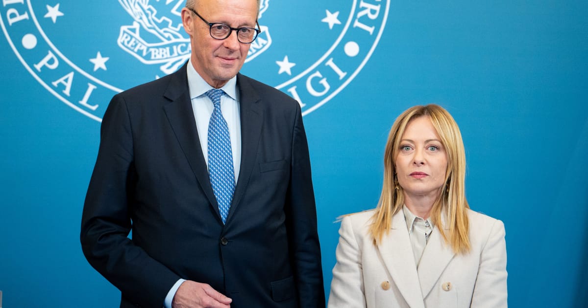 Merz, Meloni rally behind disinfo-fighting center that Trump thinks is ‘wasteful’ – POLITICO