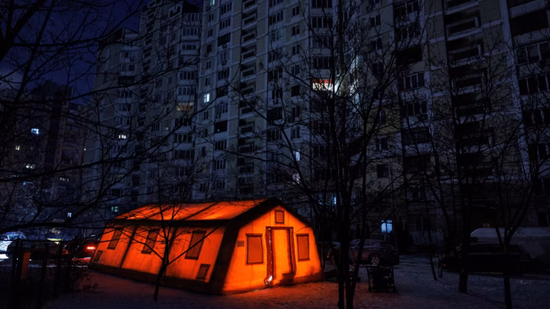 Life Goes On In The Cold And Dark As Ukraine Faces Power Shortages