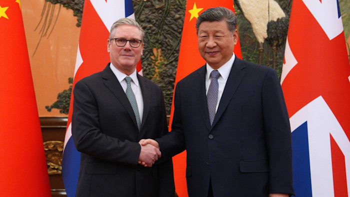 Keir Starmer tells Xi Jinping UK wants more ‘sophisticated’ relationship with China