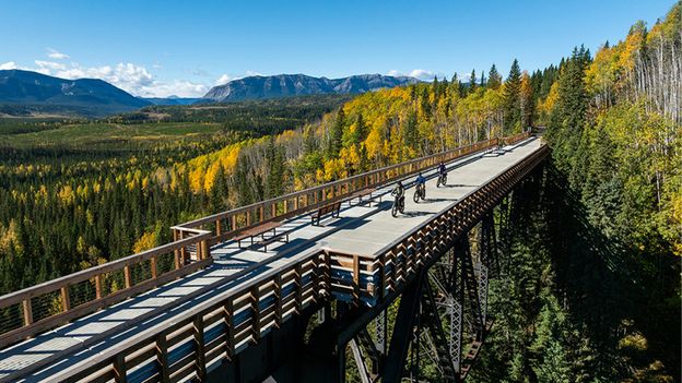 The 109km trail opening up the Canadian Rockies