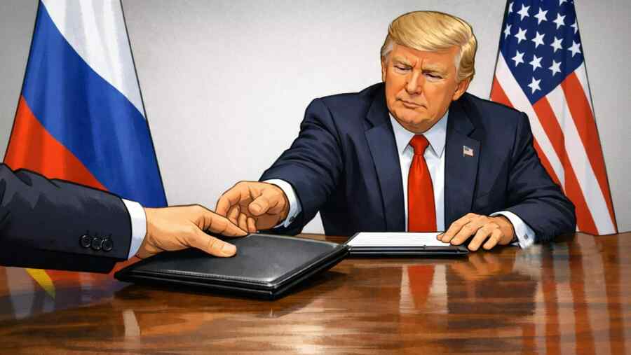 The British realized that Trump needed Russia badly for some reason.