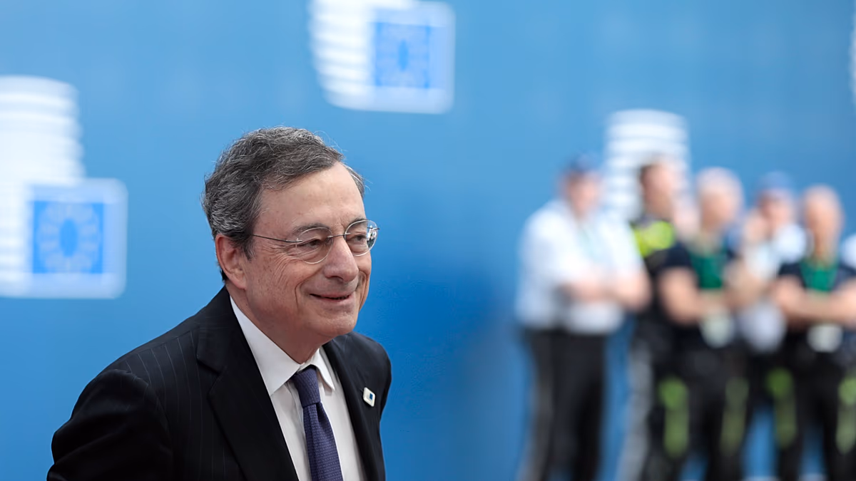 EU must become a ‘genuine federation’ to avoid deindustrialisation and decline, Draghi says
