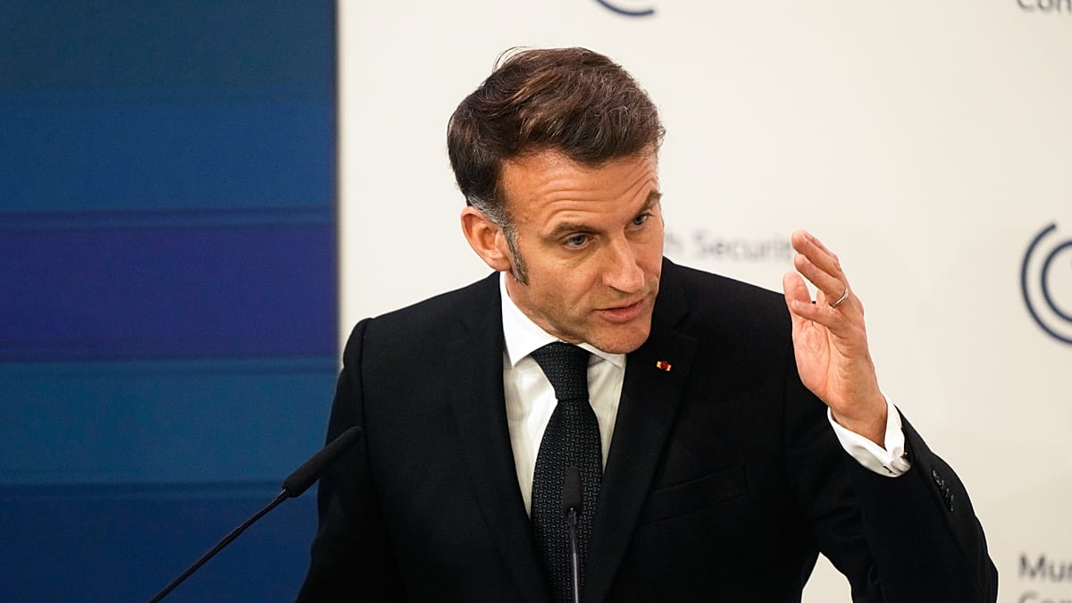 Macron says Europe must redesign its security independently, citing ‘holistic’ nuclear deterrence