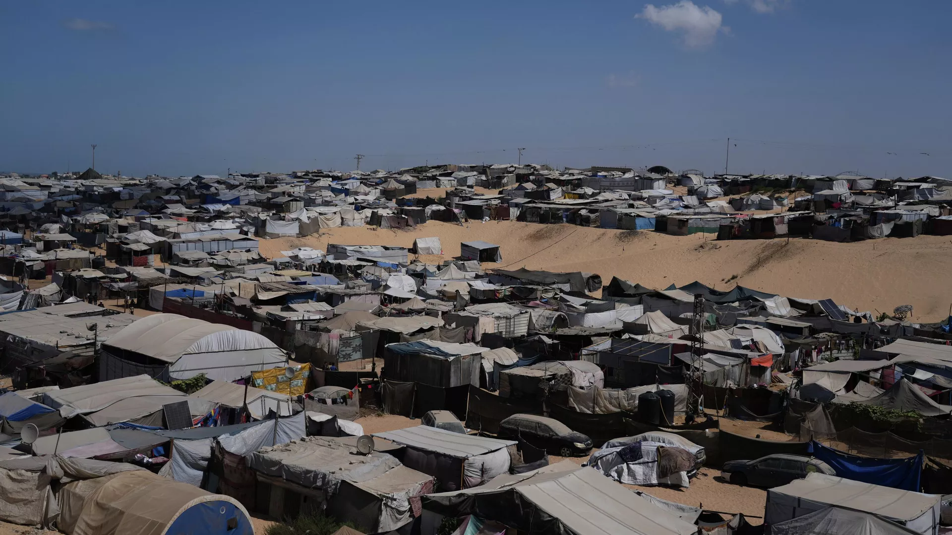 The United States will begin rebuilding Gaza with the relocation of people