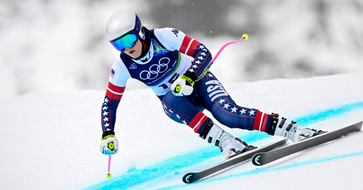Lindsey Vonn’s Olympic medal hopes dashed after just 13 seconds