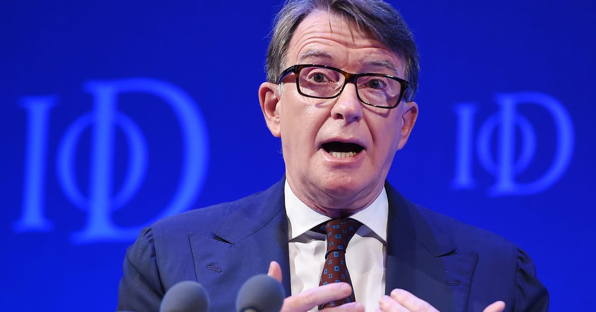 UK police investigating Mandelson after Epstein files revelations – POLITICO