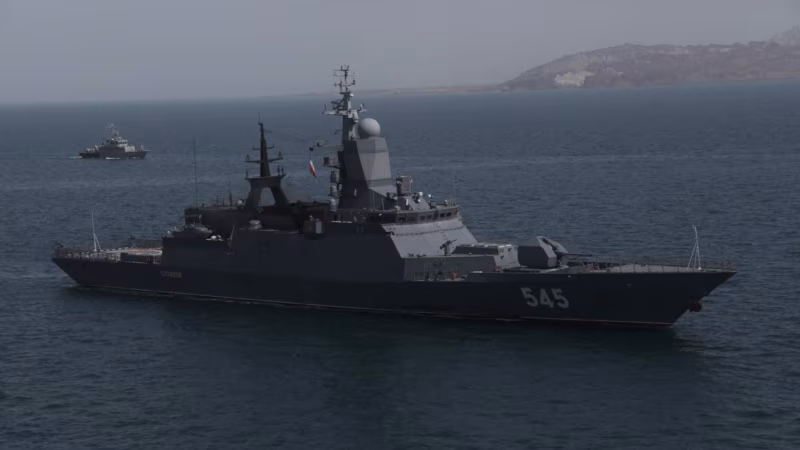 Russia, Iran Hold Joint Naval Drills As US Renews Threats Of Military Action