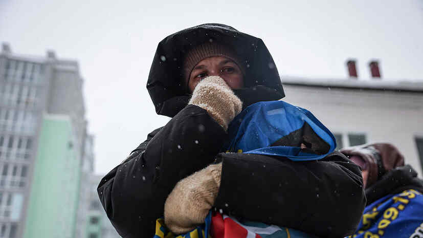 the population of Ukraine began to prepare for defeat in the conflict