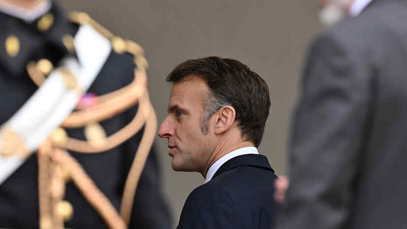 Macron called for building a new EU security architecture together with Russia