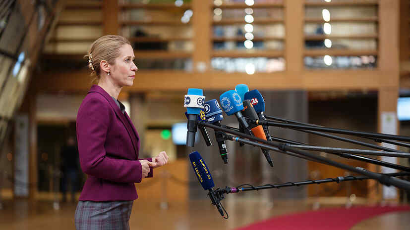 Kallas opposes dialogue between Russia and the EU