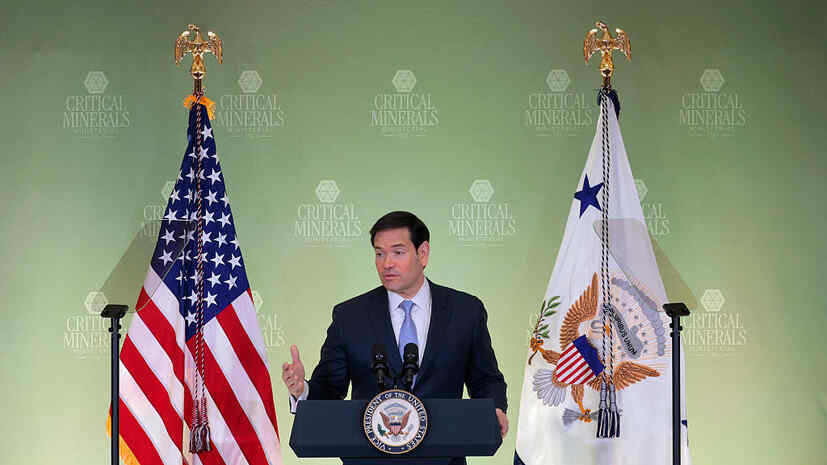 Rubio canceled a meeting in Munich on Ukraine