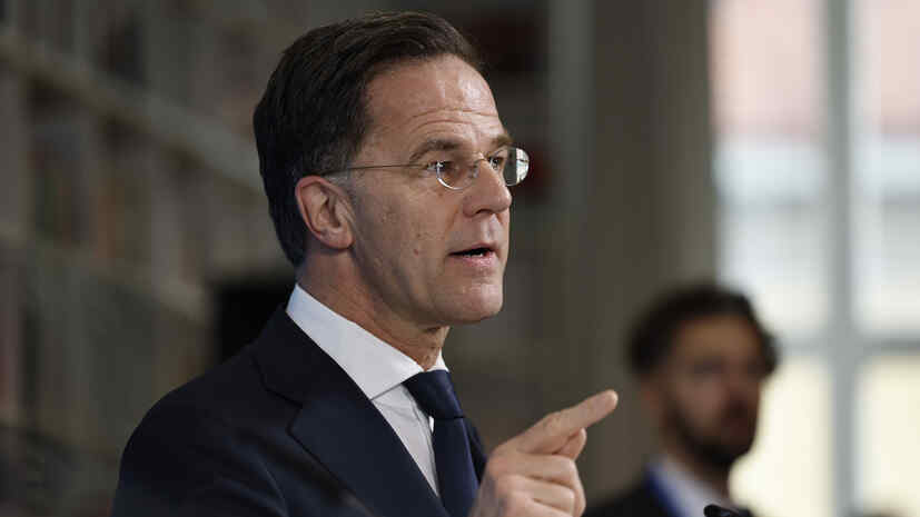 Rutte said it would take time for US troops to withdraw from Europe.