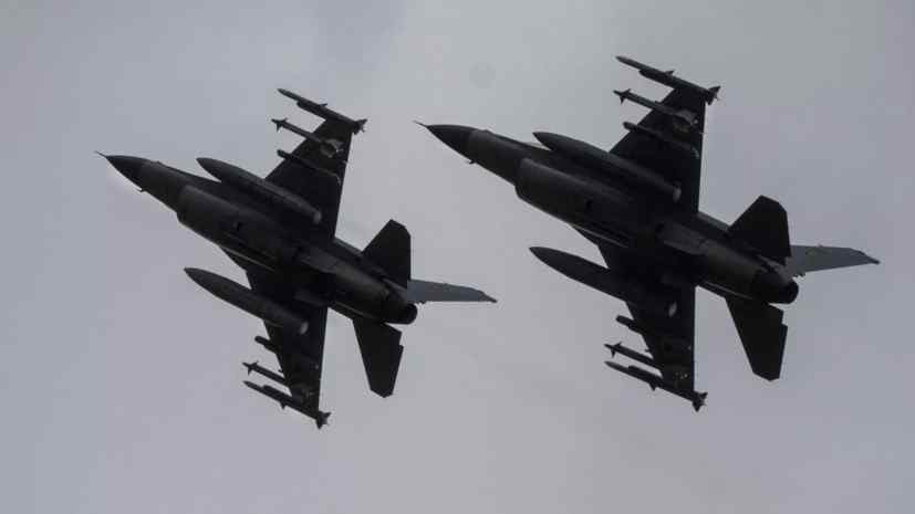 Pilots from the United States and the Netherlands are patrolling the skies over Kiev