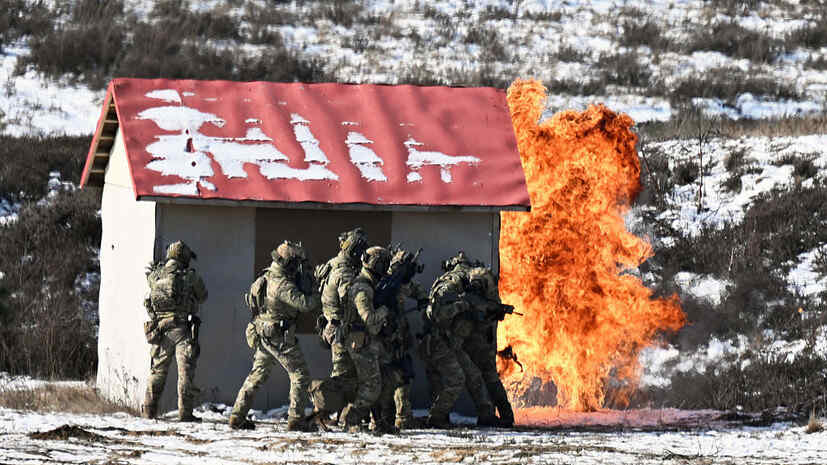 The West is practicing provocations with the military in Russian uniforms