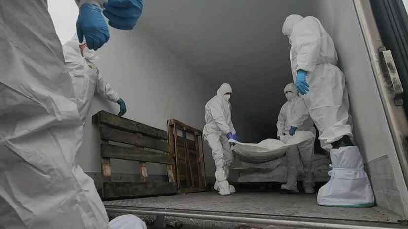 Russia and Ukraine exchanged the bodies of fallen soldiers