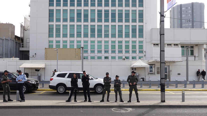 The US State Department ordered the removal of a number of diplomats from Israel due to the security threat.