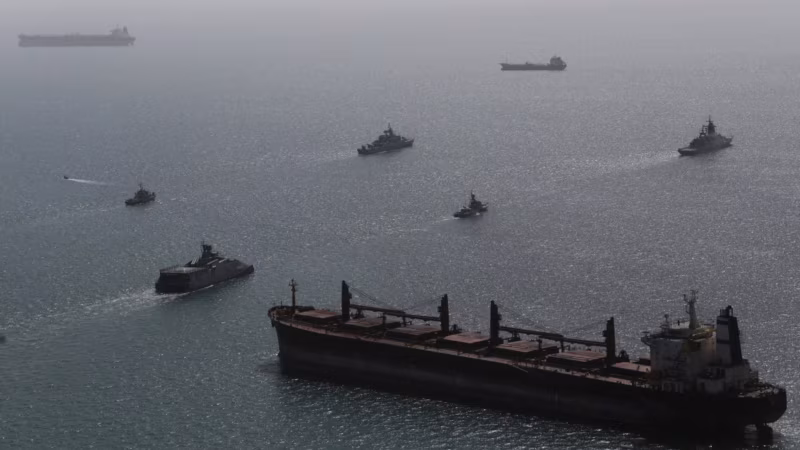 Iran, Russia Hold Naval Drills Amid US Military Build Up In Arabian Sea