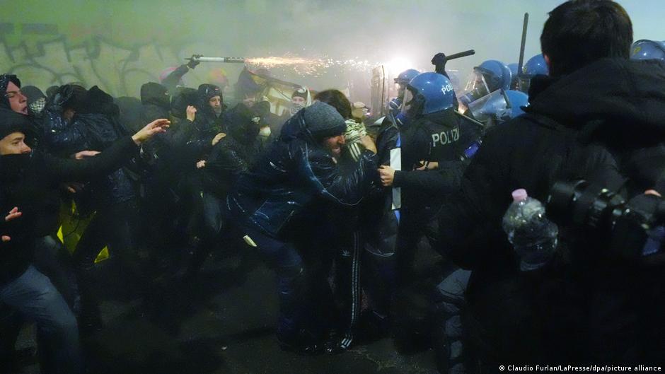 Protest ends in clashes near Olympic Village