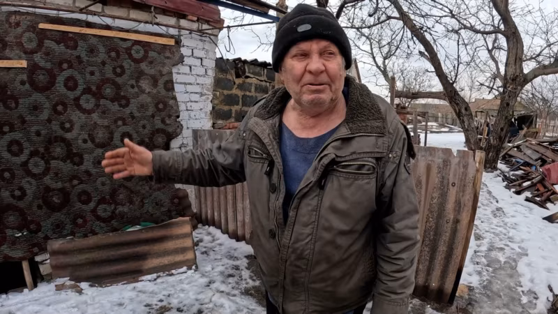 Donbas Pensioner Loses Family To Russia Drone Strike