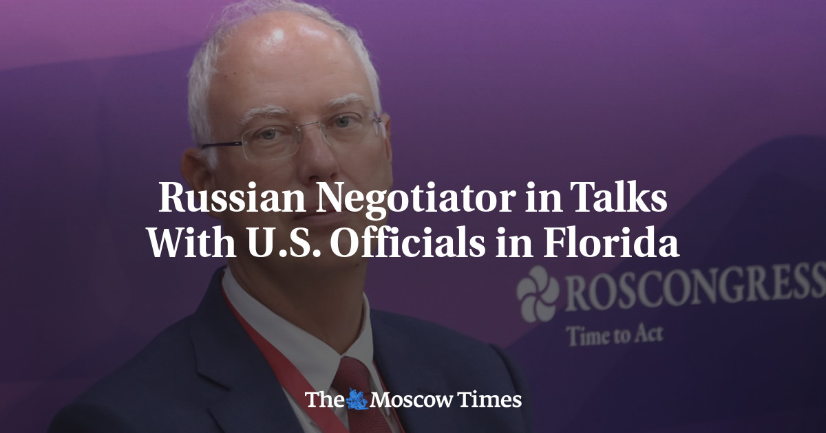 Russian Negotiator in Talks With U.S. Officials in Florida