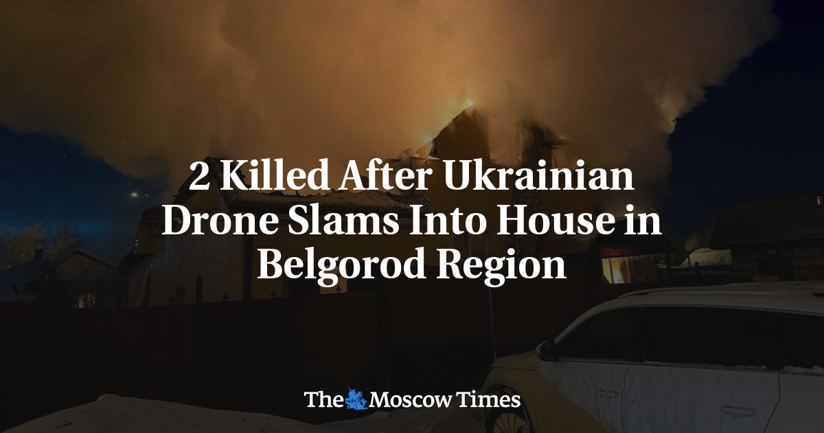 2 Killed After Ukrainian Drone Slams Into House in Belgorod Region