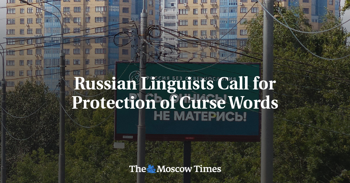 Russian Linguists Call for Protection of Curse Words