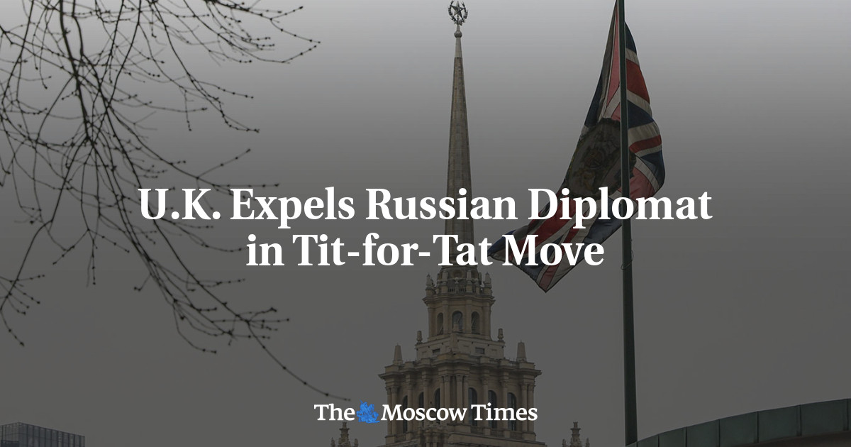 U.K. Expels Russian Diplomat in Tit-for-Tat Move