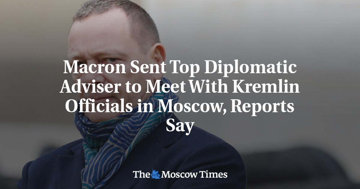Macron Sent Top Diplomatic Adviser to Meet With Kremlin Officials in Moscow, Reports Say