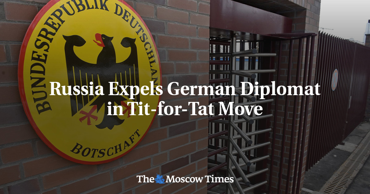 Russia Expels German Diplomat in Tit-for-Tat Move