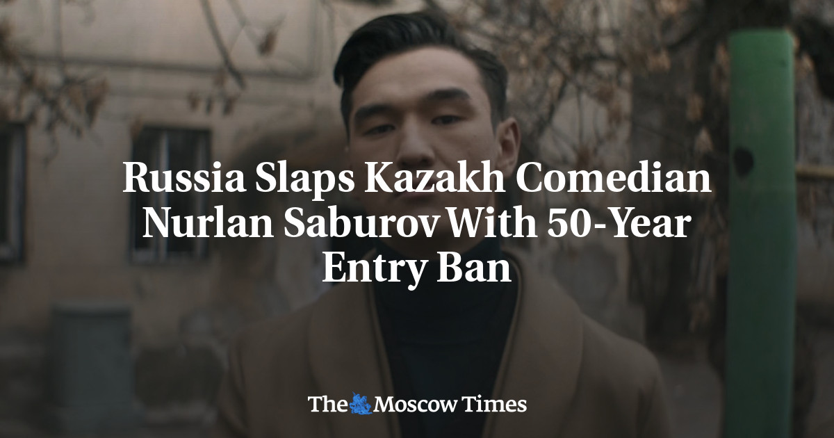 Russia Slaps Kazakh Comedian Nurlan Saburov With 50-Year Entry Ban