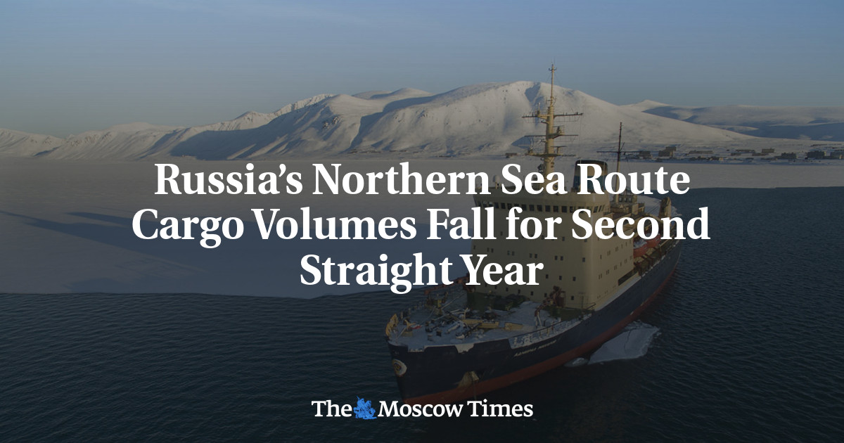 Russia’s Northern Sea Route Cargo Volumes Fall for Second Straight Year