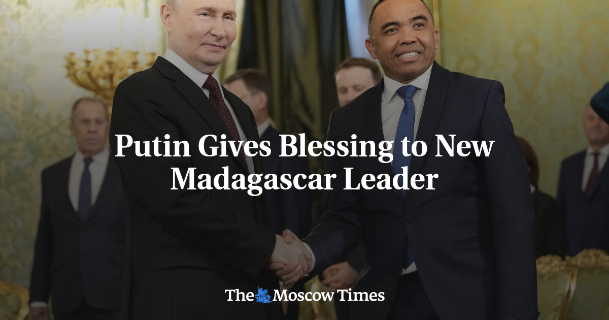 Putin Gives Blessing to New Madagascar Leader