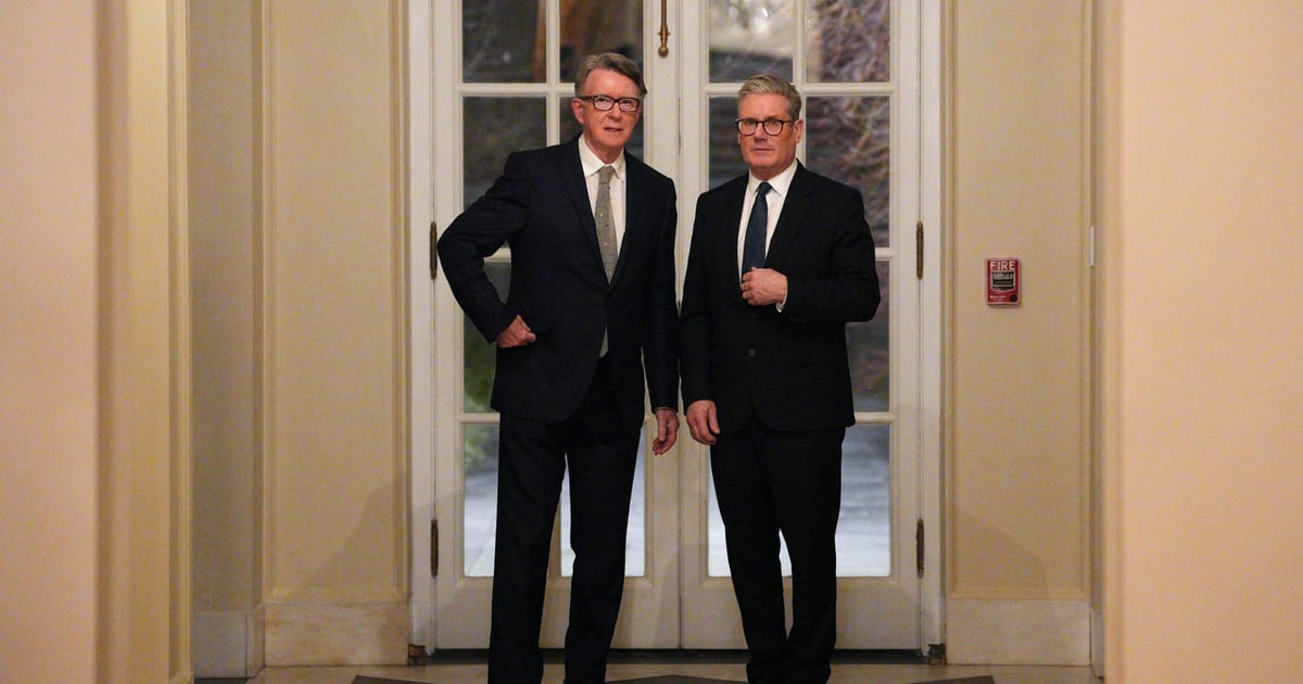 Mandelson crisis puts Starmer in his moment of greatest peril – POLITICO