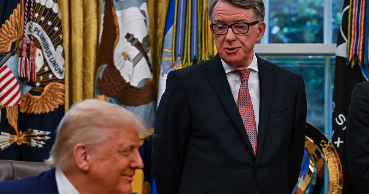 UK diplomats fear Mandelson files ‘damaging’ for Trump relationship – POLITICO