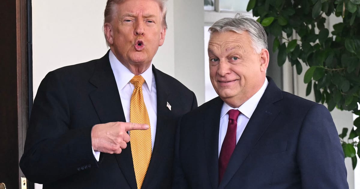 Trump backs Orbán as key Hungary election approaches – POLITICO
