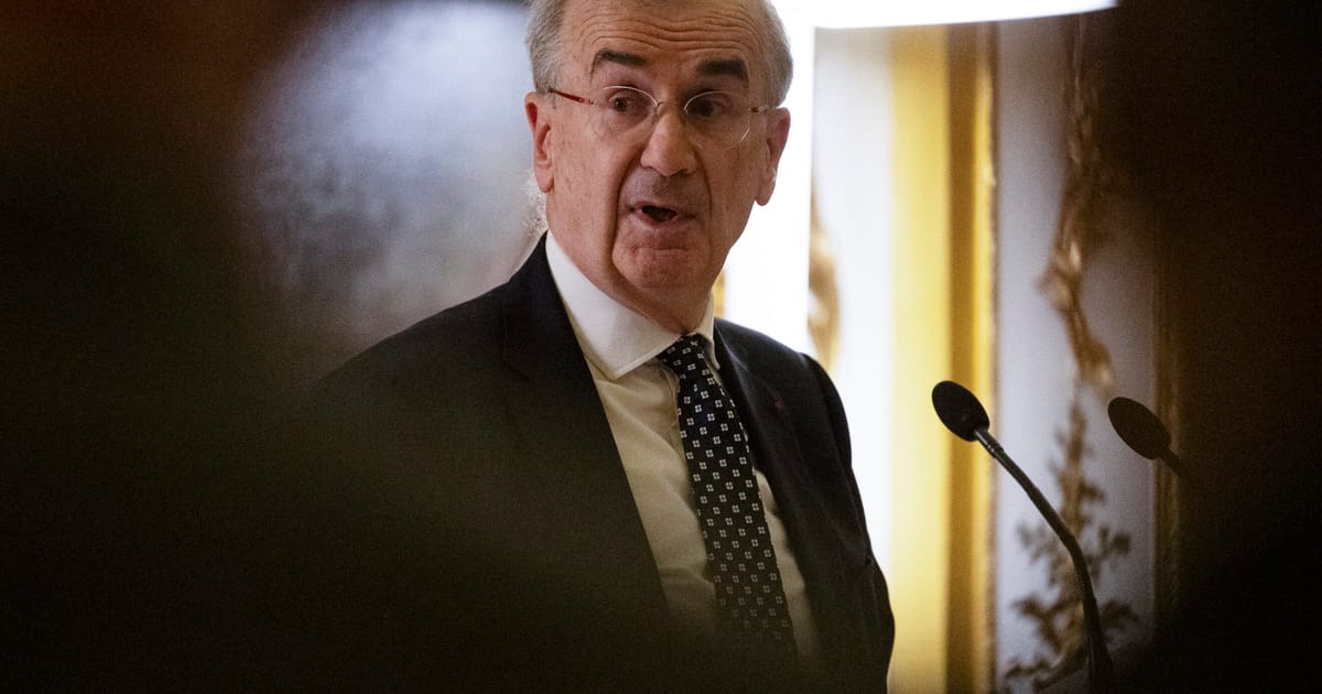 François Villeroy de Galhau quitte la Banque de France – POLITICO