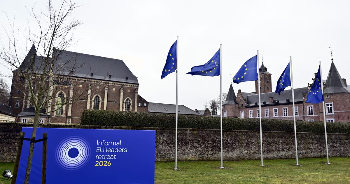 Fortress Europe? EU leaders (once again) head to a castle for high-stakes talks.  – POLITICO