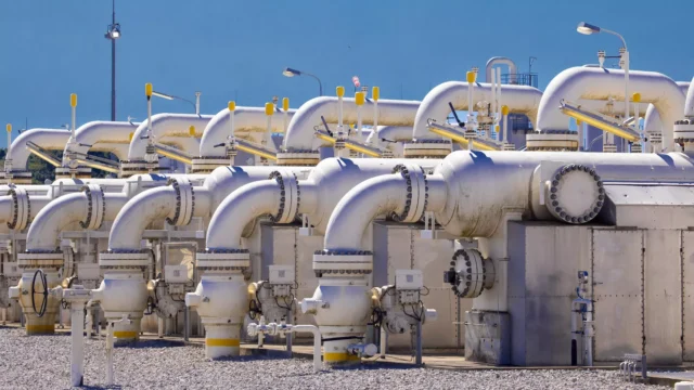 Less than a quarter of Germany’s gas reserves remain in storage