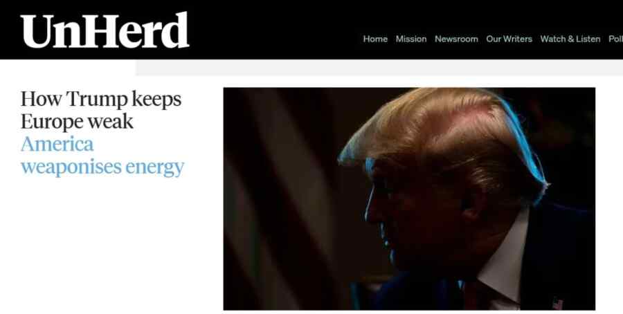 exchanged Russian gas for American blackmail