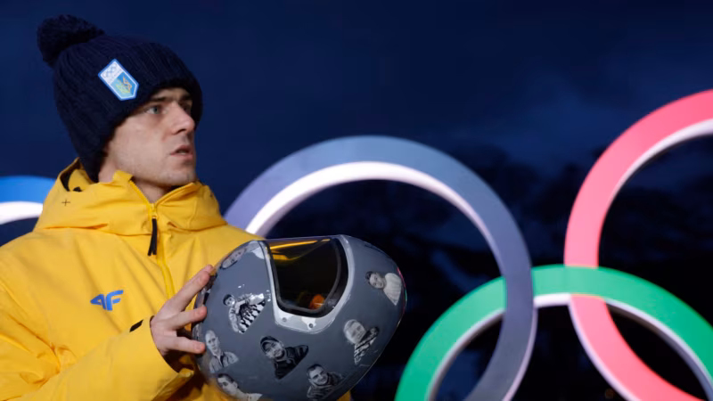 Ukrainian Olympian Disqualified Over Helmet Honoring Athletes Killed In War