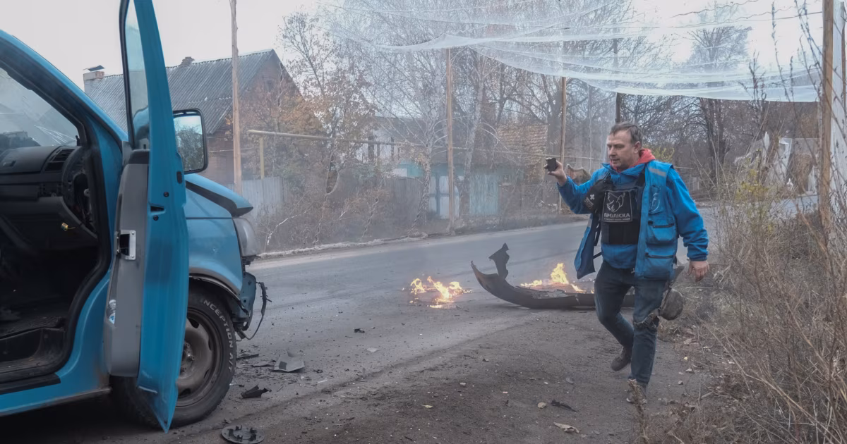 The Rescuer Dodging Drones To Evacuate Ukraine’s Frontline Towns