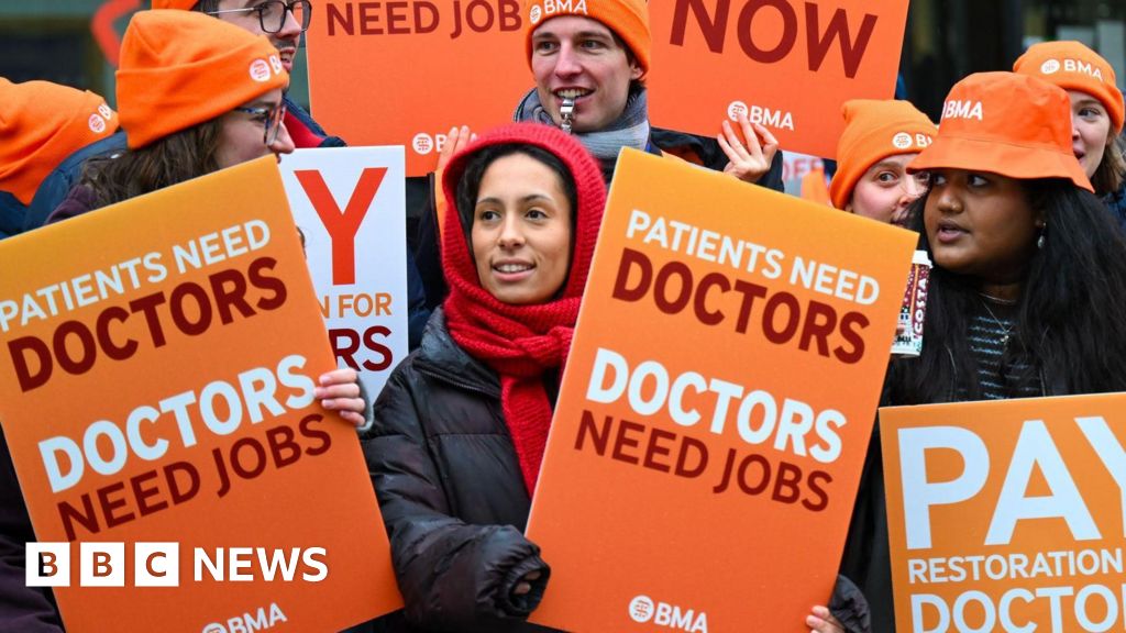 Resident doctors vote in favour of more strike action – BBC