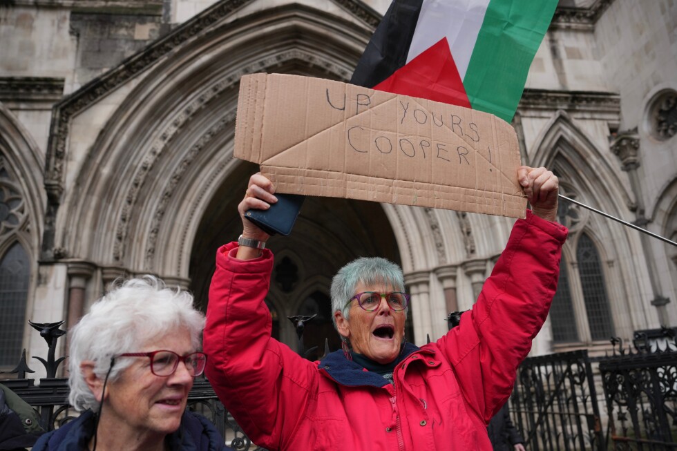 Britain’s High Court says government acted illegally in outlawing protest group Palestine Action